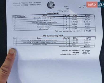 Черный Ауди А6, объемом двигателя 2.5 л и пробегом 377 тыс. км за 5300 $, фото 42 на Automoto.ua