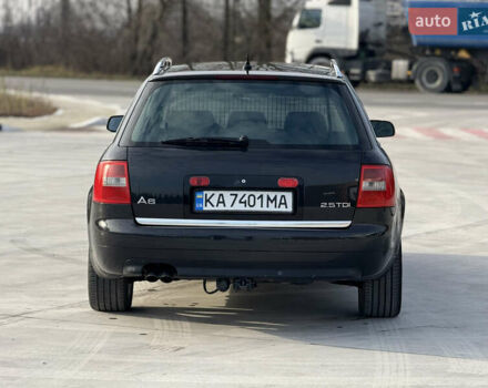 Черный Ауди А6, объемом двигателя 2.5 л и пробегом 350 тыс. км за 3200 $, фото 5 на Automoto.ua