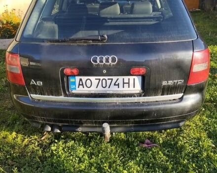 Черный Ауди А6, объемом двигателя 2.5 л и пробегом 408 тыс. км за 4500 $, фото 7 на Automoto.ua
