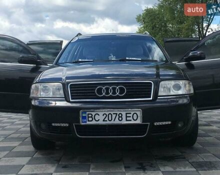 Черный Ауди А6, объемом двигателя 2.5 л и пробегом 266 тыс. км за 5500 $, фото 2 на Automoto.ua