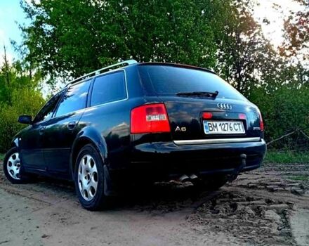 Черный Ауди А6, объемом двигателя 2.5 л и пробегом 344 тыс. км за 4850 $, фото 2 на Automoto.ua