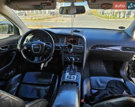 Ауді А6 2005 у Гостомель на Automoto.ua Чорний Ауді А6, об'ємом двигуна 3 л та пробігом 390 тис. км за 4444 $, фото 12 на Automoto.ua