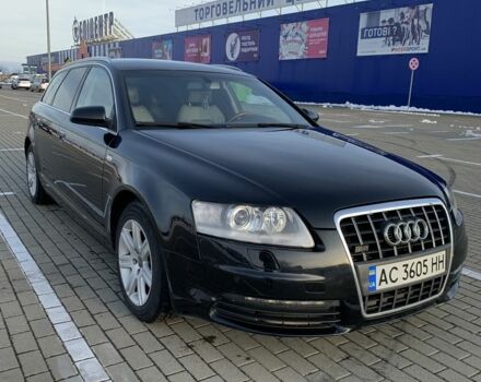 Чорний Ауді А6, об'ємом двигуна 2 л та пробігом 280 тис. км за 6900 $, фото 1 на Automoto.ua