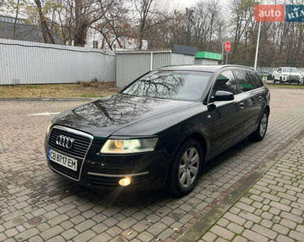 Черный Ауди А6, объемом двигателя 1.98 л и пробегом 282 тыс. км за 6699 $, фото 1 на Automoto.ua