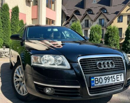 Черный Ауди А6, объемом двигателя 2 л и пробегом 270 тыс. км за 8200 $, фото 2 на Automoto.ua