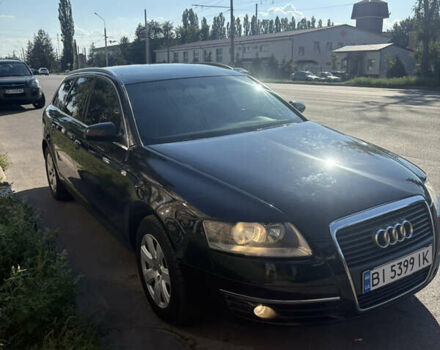 Черный Ауди А6, объемом двигателя 2.7 л и пробегом 293 тыс. км за 6850 $, фото 1 на Automoto.ua