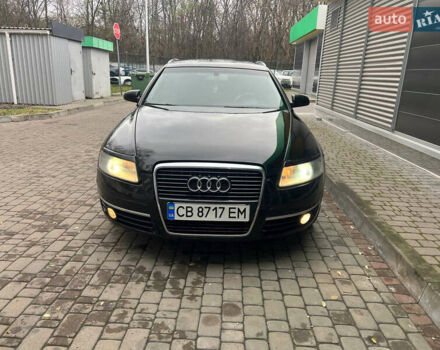Черный Ауди А6, объемом двигателя 1.98 л и пробегом 282 тыс. км за 6699 $, фото 2 на Automoto.ua