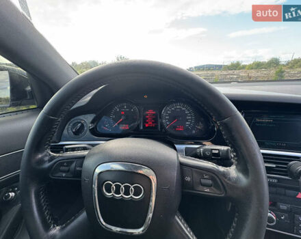 Черный Ауди А6, объемом двигателя 3 л и пробегом 350 тыс. км за 8000 $, фото 13 на Automoto.ua