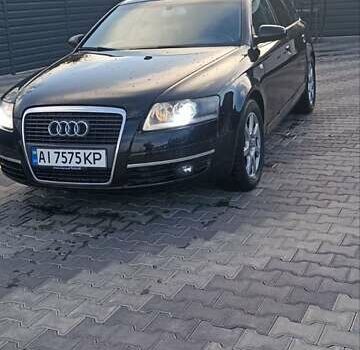 Черный Ауди А6, объемом двигателя 2.7 л и пробегом 405 тыс. км за 10000 $, фото 15 на Automoto.ua