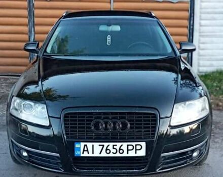 Ауді А6 2007 у Белой Церкве на Automoto.ua Чорний Ауді А6, об'ємом двигуна 2 л та пробігом 270 тис. км за 6200 $, фото 2 на Automoto.ua