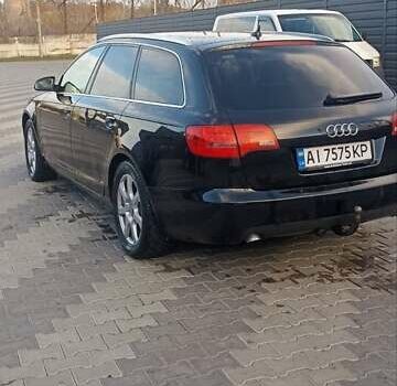 Черный Ауди А6, объемом двигателя 2.7 л и пробегом 405 тыс. км за 10000 $, фото 6 на Automoto.ua