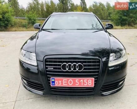 Черный Ауди А6, объемом двигателя 3 л и пробегом 288 тыс. км за 13750 $, фото 125 на Automoto.ua