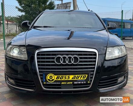 Черный Ауди А6, объемом двигателя 2 л и пробегом 213 тыс. км за 10250 $, фото 1 на Automoto.ua