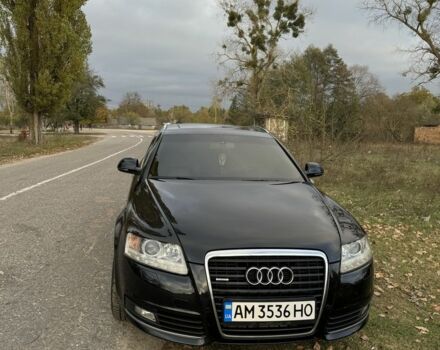 Черный Ауди А6, объемом двигателя 3 л и пробегом 210 тыс. км за 12000 $, фото 2 на Automoto.ua