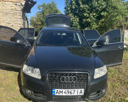 Черный Ауди А6, объемом двигателя 2 л и пробегом 360 тыс. км за 14000 $, фото 1 на Automoto.ua