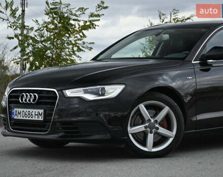 Ауді А6 2012 у Бердичеве на Automoto.ua Чорний Ауді А6, об'ємом двигуна 2 л та пробігом 288 тис. км за 18700 $, фото 8 на Automoto.ua