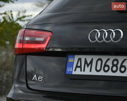 Ауді А6 2012 у Бердичеве на Automoto.ua Чорний Ауді А6, об'ємом двигуна 2 л та пробігом 288 тис. км за 18700 $, фото 17 на Automoto.ua