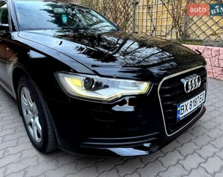 Ауді А6 2012 у Хмельницькому на Automoto.ua Чорний Ауді А6, об'ємом двигуна 2 л та пробігом 228 тис. км за 13300 $, фото 12 на Automoto.ua