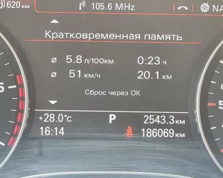 Ауди А6 2013 в Тернополе на Automoto.ua Черный Ауди А6, объемом двигателя 3 л и пробегом 186 тыс. км за 18800 $, фото 4 на Automoto.ua