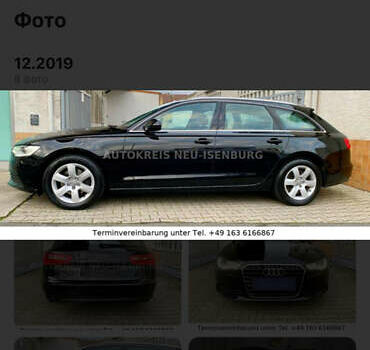 Чорний Ауді А6, об'ємом двигуна 3 л та пробігом 312 тис. км за 16490 $, фото 79 на Automoto.ua