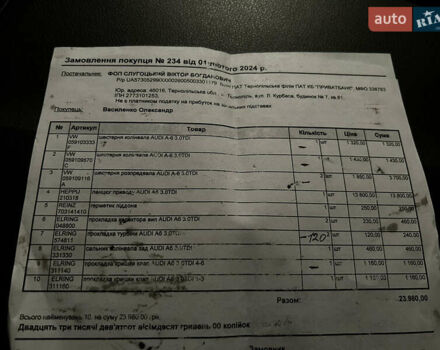 Черный Ауди А6, объемом двигателя 3 л и пробегом 317 тыс. км за 18000 $, фото 8 на Automoto.ua