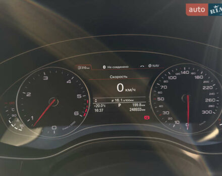 Ауди А6 2014 в Харькове на Automoto.ua Черный Ауди А6, объемом двигателя 3 л и пробегом 249 тыс. км за 24000 $, фото 14 на Automoto.ua