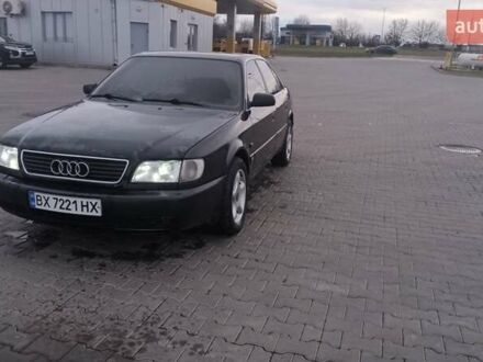 Черный Ауди А6, объемом двигателя 2.6 л и пробегом 396 тыс. км за 2650 $, фото 1 на Automoto.ua