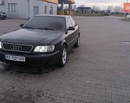 Черный Ауди А6, объемом двигателя 2.6 л и пробегом 396 тыс. км за 2650 $, фото 1 на Automoto.ua