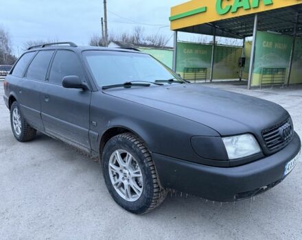 Черный Ауди А6, объемом двигателя 2.8 л и пробегом 295 тыс. км за 2950 $, фото 1 на Automoto.ua