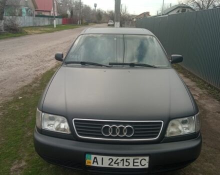 Черный Ауди А6, объемом двигателя 2 л и пробегом 180 тыс. км за 3000 $, фото 1 на Automoto.ua