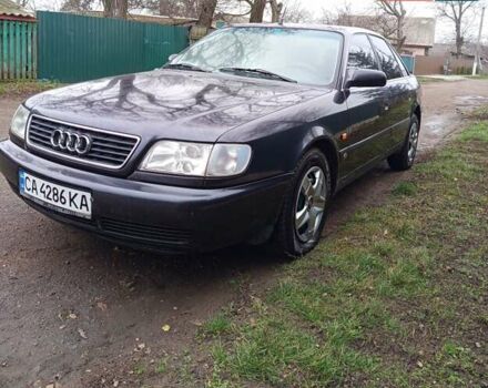 Черный Ауди А6, объемом двигателя 2.5 л и пробегом 290 тыс. км за 3700 $, фото 1 на Automoto.ua