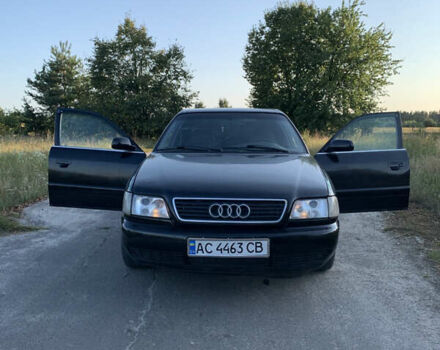 Чорний Ауді А6, об'ємом двигуна 1.8 л та пробігом 450 тис. км за 2100 $, фото 1 на Automoto.ua