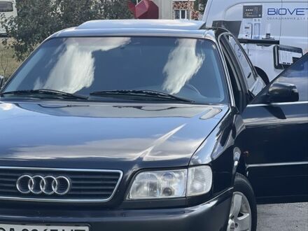 Ауді А6 1996 у Белой Церкве на Automoto.ua Чорний Ауді А6, об'ємом двигуна 2.6 л та пробігом 350 тис. км за 3500 $, фото 1 на Automoto.ua