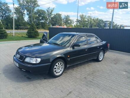 Черный Ауди А6, объемом двигателя 2 л и пробегом 360 тыс. км за 2500 $, фото 1 на Automoto.ua
