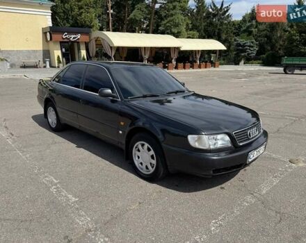 Черный Ауди А6, объемом двигателя 2.6 л и пробегом 267 тыс. км за 2600 $, фото 1 на Automoto.ua