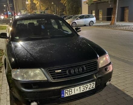 Черный Ауди А6, объемом двигателя 1.9 л и пробегом 300 тыс. км за 1650 $, фото 1 на Automoto.ua