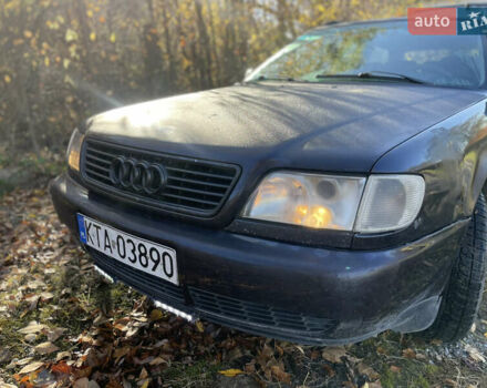 Черный Ауди А6, объемом двигателя 1.9 л и пробегом 401 тыс. км за 1750 $, фото 1 на Automoto.ua