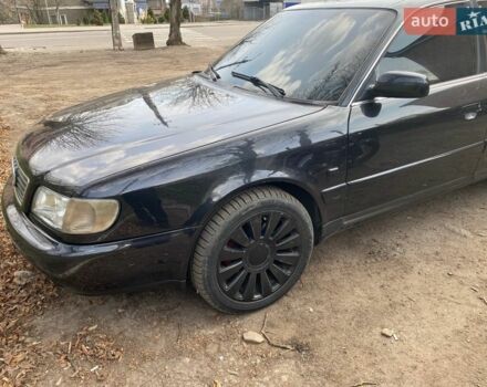 Черный Ауди А6, объемом двигателя 2.6 л и пробегом 307 тыс. км за 2500 $, фото 1 на Automoto.ua