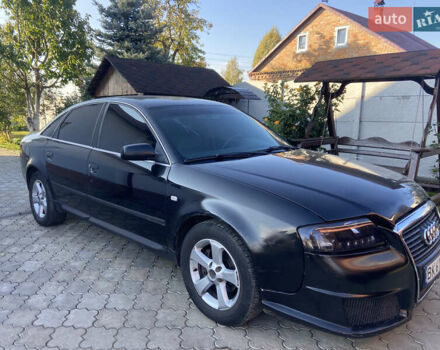 Черный Ауди А6, объемом двигателя 1.8 л и пробегом 350 тыс. км за 2850 $, фото 1 на Automoto.ua