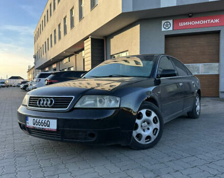 Черный Ауди А6, объемом двигателя 1.78 л и пробегом 327 тыс. км за 3800 $, фото 1 на Automoto.ua