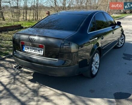 Черный Ауди А6, объемом двигателя 1.78 л и пробегом 466 тыс. км за 4200 $, фото 1 на Automoto.ua