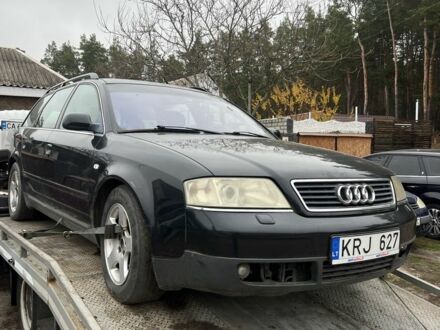 Черный Ауди А6, объемом двигателя 2.5 л и пробегом 250 тыс. км за 1750 $, фото 1 на Automoto.ua