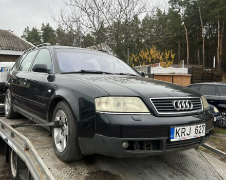 Чорний Ауді А6, об'ємом двигуна 2.5 л та пробігом 289 тис. км за 1750 $, фото 1 на Automoto.ua