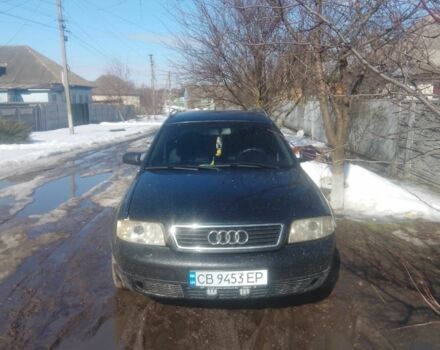 Черный Ауди А6, объемом двигателя 2.5 л и пробегом 430 тыс. км за 3400 $, фото 1 на Automoto.ua