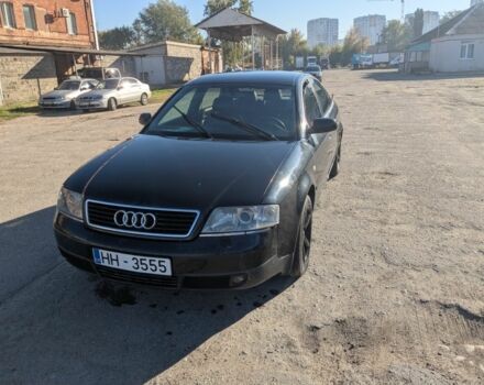 Чорний Ауді А6, об'ємом двигуна 2 л та пробігом 200 тис. км за 2500 $, фото 1 на Automoto.ua