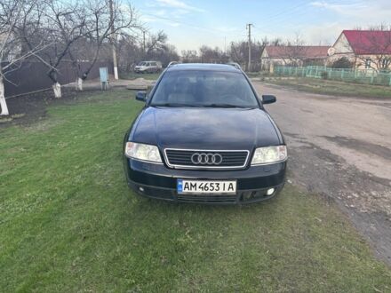 Черный Ауди А6, объемом двигателя 2.5 л и пробегом 370 тыс. км за 4999 $, фото 1 на Automoto.ua