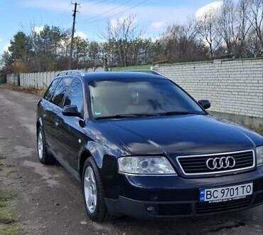 Черный Ауди А6, объемом двигателя 2.5 л и пробегом 383 тыс. км за 4650 $, фото 1 на Automoto.ua