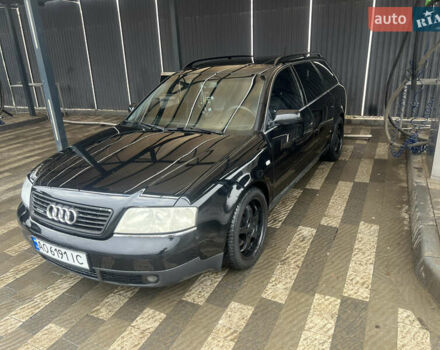 Черный Ауди А6, объемом двигателя 2.5 л и пробегом 380 тыс. км за 4750 $, фото 1 на Automoto.ua