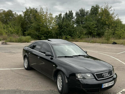 Черный Ауди А6, объемом двигателя 1.8 л и пробегом 330 тыс. км за 4450 $, фото 1 на Automoto.ua