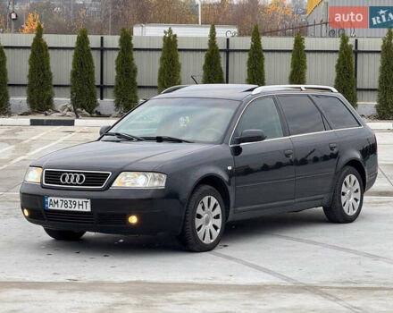Черный Ауди А6, объемом двигателя 2.5 л и пробегом 376 тыс. км за 3999 $, фото 1 на Automoto.ua